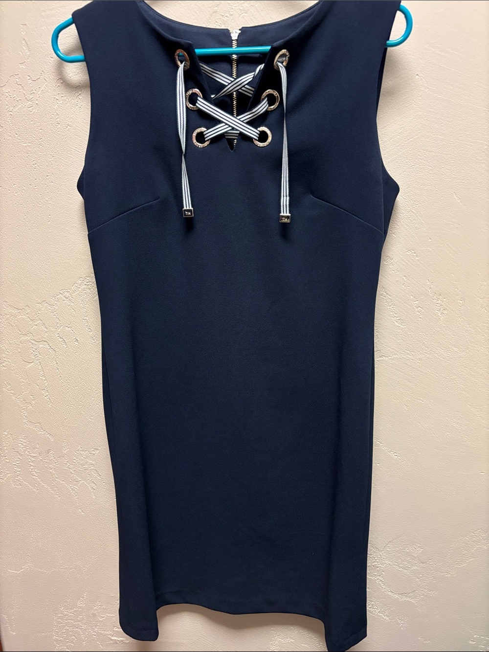 Tommy Hilfiger Lace Up Sheath Dress 4